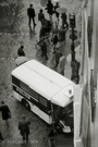 Crashed police truck, Paris 1964
