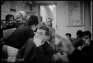 Cafe with students, Paris 1964.