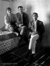 Azziz (right) and crew, Samsat, Turkey 1970